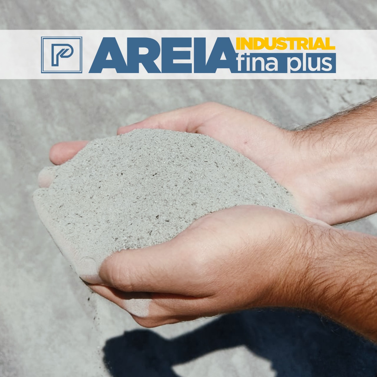 Areia Industrial Fina Plus